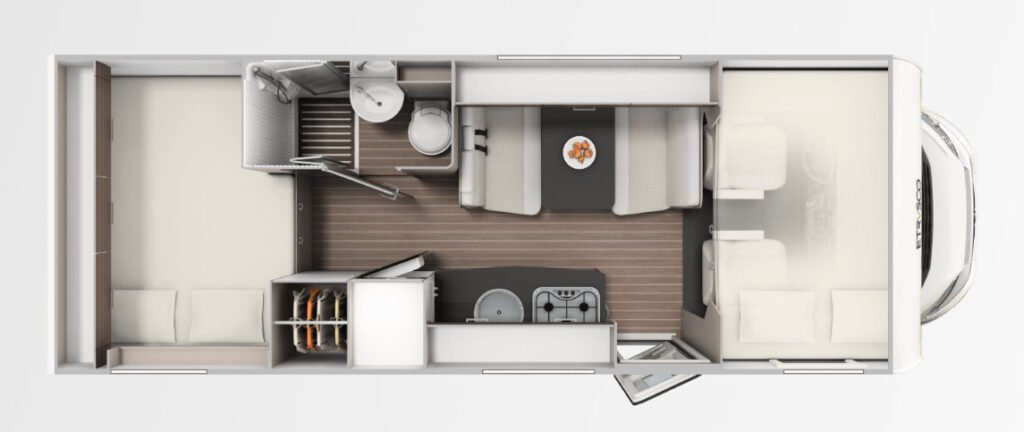 Etrusco 7300 DB 18 Alquiler autocaravana Etrusco 7300 DB